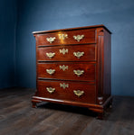 Small George III Mahogany Chest of Drawers - Harrington Antiques