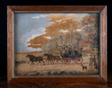 'The Cambridge to London Coach'. Coaching Scene, c.1840 - Harrington Antiques