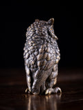 Victorian Bronze Owl - Harrington Antiques