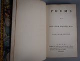 1779 Poems by William Mason. Fine Binding. - Harrington Antiques