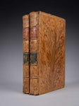 1792 Letters of Junius. First Edition. Tree Calf Binding. 2 Vol. - Harrington Antiques