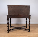 17th Century Oak Bible Box On Later Stand - Harrington Antiques