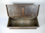 17th Century Style Oak Plank Coffer With Carved Lozenge Design - Harrington Antiques
