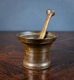 18th Century Bronze Mortar & Pestle - Harrington Antiques