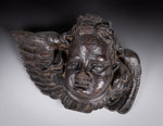 18th Century Carved Cherubs & Angel - Harrington Antiques