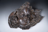 18th Century Carved Cherubs & Angel - Harrington Antiques
