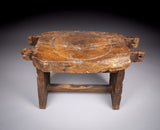 18th Century Elm Cheese Press Table - Harrington Antiques