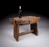 18th Century Elm Cheese Press Table - Harrington Antiques