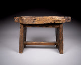 18th Century Elm Cheese Press Table - Harrington Antiques