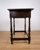 18th Century English Oak Side Table - Harrington Antiques