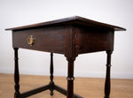 18th Century English Oak Side Table - Harrington Antiques