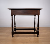 18th Century English Oak Side Table - Harrington Antiques