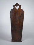 18th Century George III Mahogany Candle Box. - Harrington Antiques