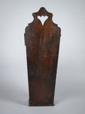 18th Century George III Mahogany Candle Box. - Harrington Antiques