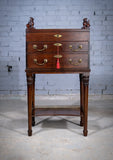 18th Century Mahogany Cabinet On Stand - Harrington Antiques