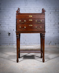 18th Century Mahogany Cabinet On Stand - Harrington Antiques