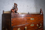 18th Century Mahogany Cabinet On Stand - Harrington Antiques