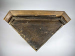 18th Century Oak Hanging Corner Cabinet With Fitted Interior & Key. - Harrington Antiques
