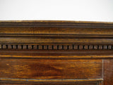 18th Century Oak Hanging Corner Cabinet With Fitted Interior & Key. - Harrington Antiques