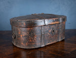 18th Century Swedish Bentwood Iron Bound Travel Box - Harrington Antiques