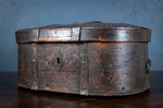 18th Century Swedish Bentwood Iron Bound Travel Box - Harrington Antiques