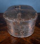 18th Century Swedish Bentwood Iron Bound Travel Box - Harrington Antiques