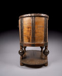 18th Century Swedish Bentwood Pine & Iron Strong Box - Harrington Antiques
