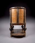 18th Century Swedish Bentwood Pine & Iron Strong Box - Harrington Antiques
