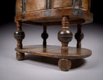 18th Century Swedish Bentwood Pine & Iron Strong Box - Harrington Antiques