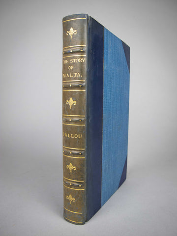 1900 The Story of Malta by Maturin M. Ballou. (Bookplate of Herbert G. Squiers) - Harrington Antiques