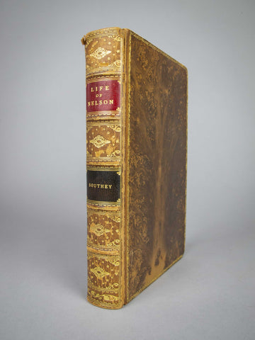 1909 The Life Of Nelson by Robert Southey - Fine Binding. - Harrington Antiques