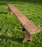 19th Century 9 Foot Long Farmhouse Bench - Harrington Antiques