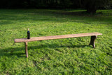 19th Century 9 Foot Long Farmhouse Bench - Harrington Antiques