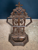 19th Century Gothic Revival Cast Iron Stick Stand - Harrington Antiques