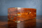 19th Century Mahogany Campaign Writing Slope - Harrington Antiques