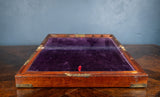 19th Century Mahogany Campaign Writing Slope - Harrington Antiques