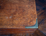 19th Century Mahogany Campaign Writing Slope - Harrington Antiques