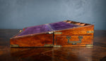19th Century Mahogany Campaign Writing Slope - Harrington Antiques