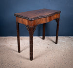 19th Century Mahogany Chinese Chippendale Style Card Table - Harrington Antiques