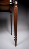 19th Century Mahogany Concave Side Table, c.1880 - Harrington Antiques