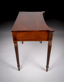 19th Century Mahogany Concave Side Table, c.1880 - Harrington Antiques