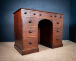 19th Century Mahogany Estate Desk, c.1860 - Harrington Antiques