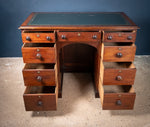 19th Century Mahogany Estate Desk, c.1860 - Harrington Antiques
