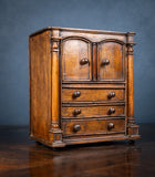 19th Century Miniature Cupboard Apprentice Piece - Harrington Antiques