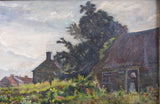 19th Century 'The Village Of Kilburn' (Lancashire) by Emily M. Prowde. Oil On Canvas. - Harrington Antiques