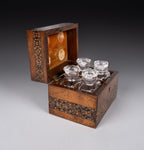19th Century Tunbridge Ware 'Perspective Cube' Scent Bottle Box - Harrington Antiques