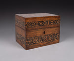 19th Century Tunbridge Ware 'Perspective Cube' Scent Bottle Box - Harrington Antiques