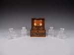 19th Century Tunbridge Ware 'Perspective Cube' Scent Bottle Box - Harrington Antiques