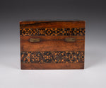 19th Century Tunbridge Ware 'Perspective Cube' Scent Bottle Box - Harrington Antiques