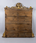 19th Century Victorian Gilt Gesso Putti / Cherub Overmantel Mirror - Harrington Antiques